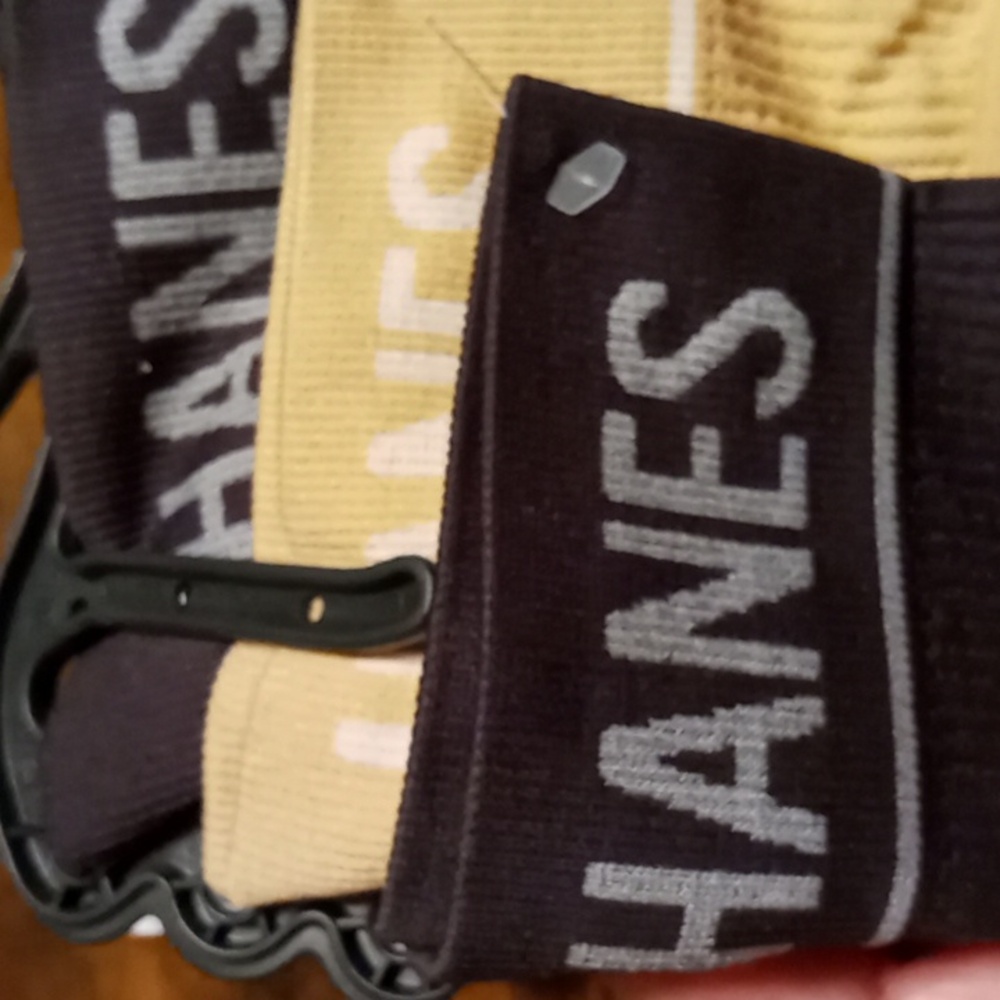 NWT Multiple sizes Women's Hanes Ribbed Comfy 3 Pair Hi Cut Bikini Comfy Panties - Picture 8 of 11
